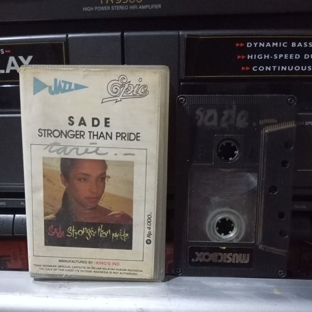 kaset pita sade stronger than pride