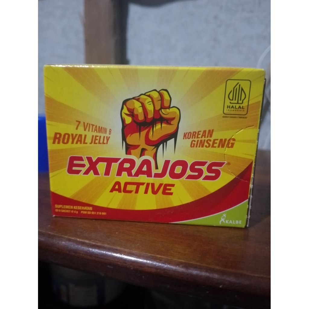 

Extra Joss Active isi 6sachet@4g