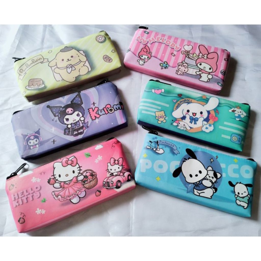 

Pouch Tempat Pensil Karakter Sanrio / Makeup Pouch Sanrio Lucu