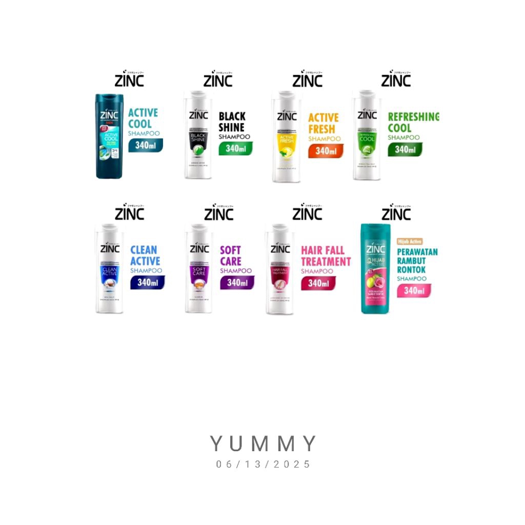 Shampo zinc 340ml