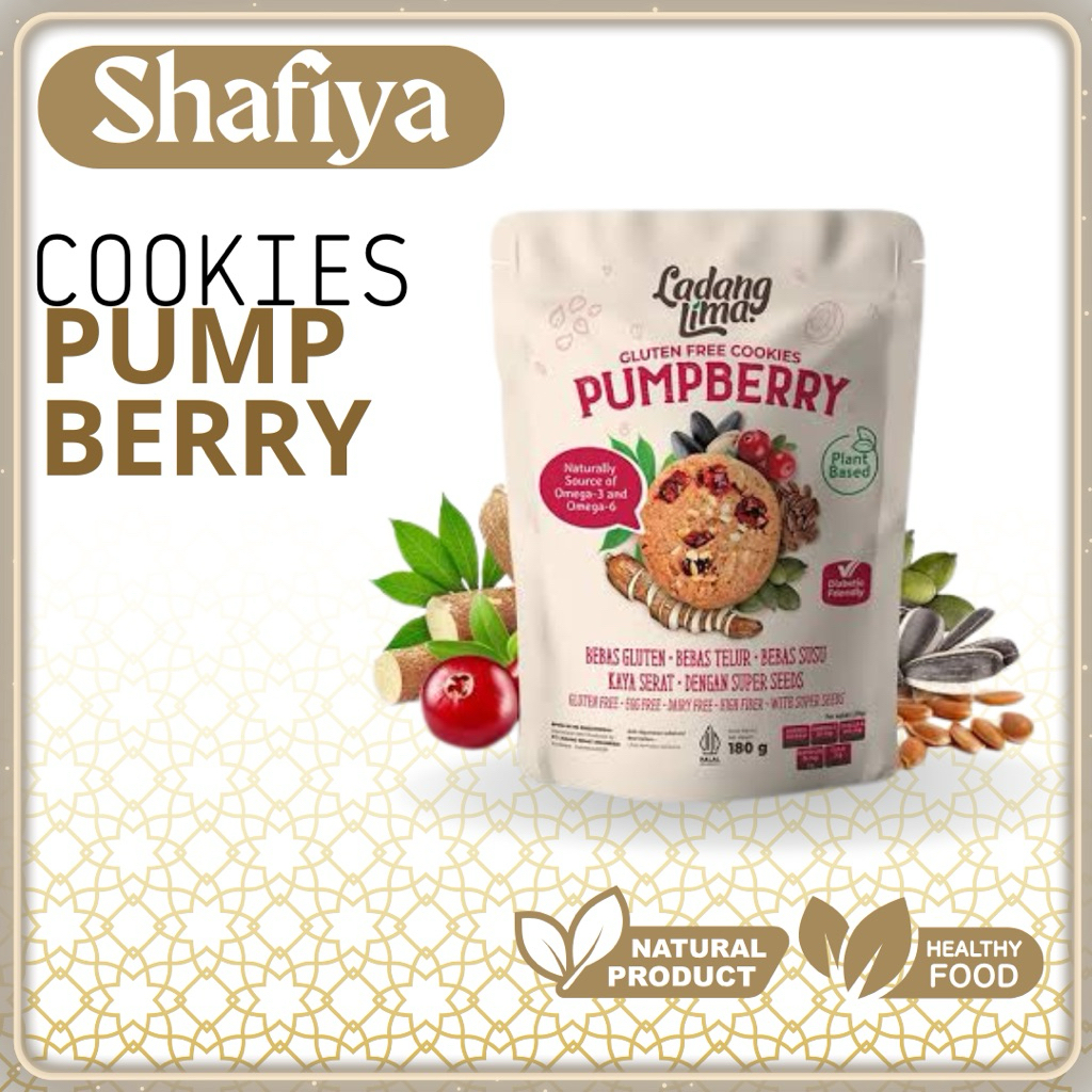 

Pumpberry - Ladang Lima Cookies Gluten Free 180 GR