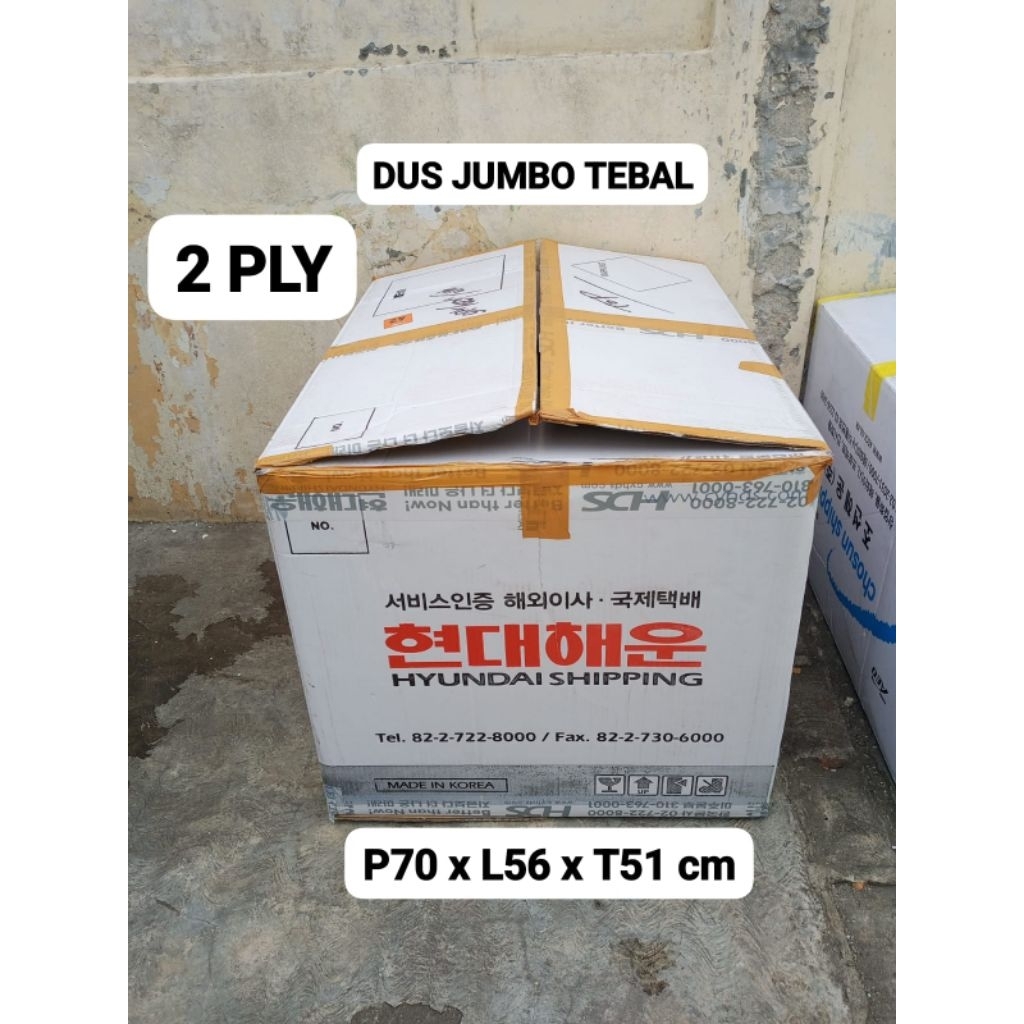 

Kardus Besar Jumbo Packingan Tebal Pindahan Tebal Box Dus Kotak Rumah Tangga 2 ply layer