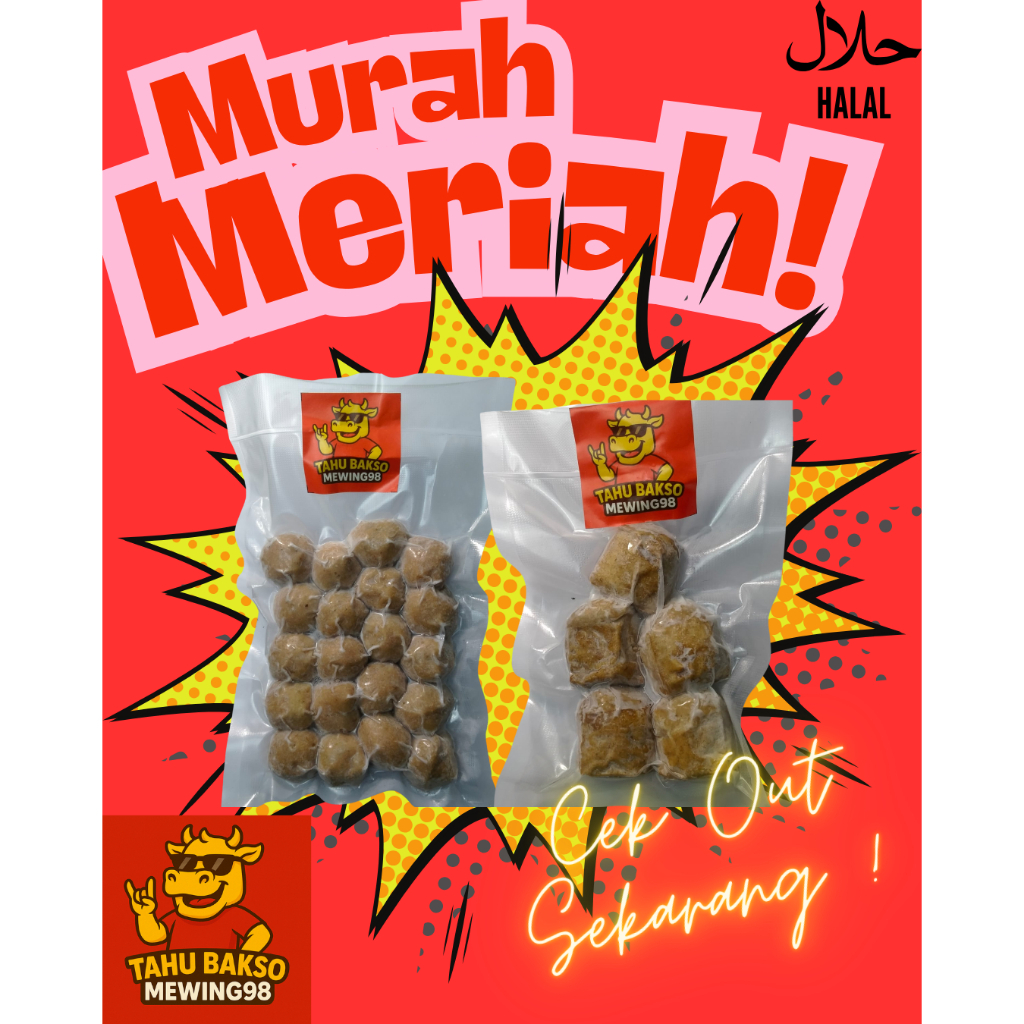 

Tahu Bakso Mewing98 | Bundle Murah Meriah Tahu Baso isi 5 dan Bakso Original isi 20 dengan Cita Rasa Enak