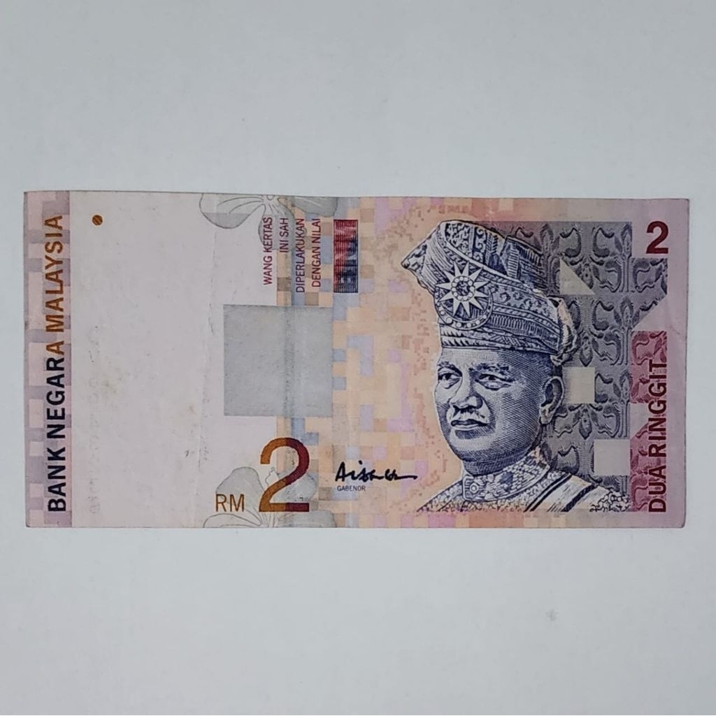 Ringgit Malaysia Uang Asing Pecahan 2 Ringgit Limited Edition Kertas