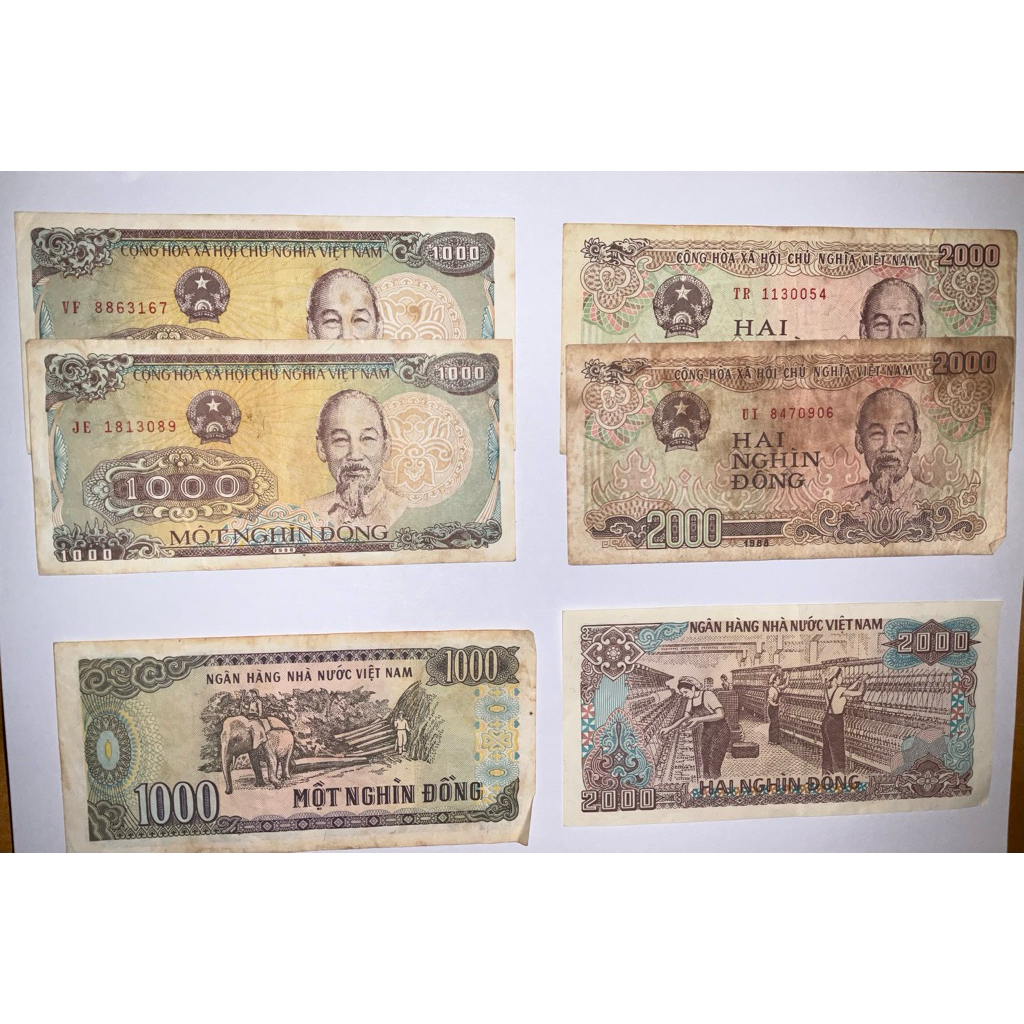 Mata uang kertas Vietnam kuno