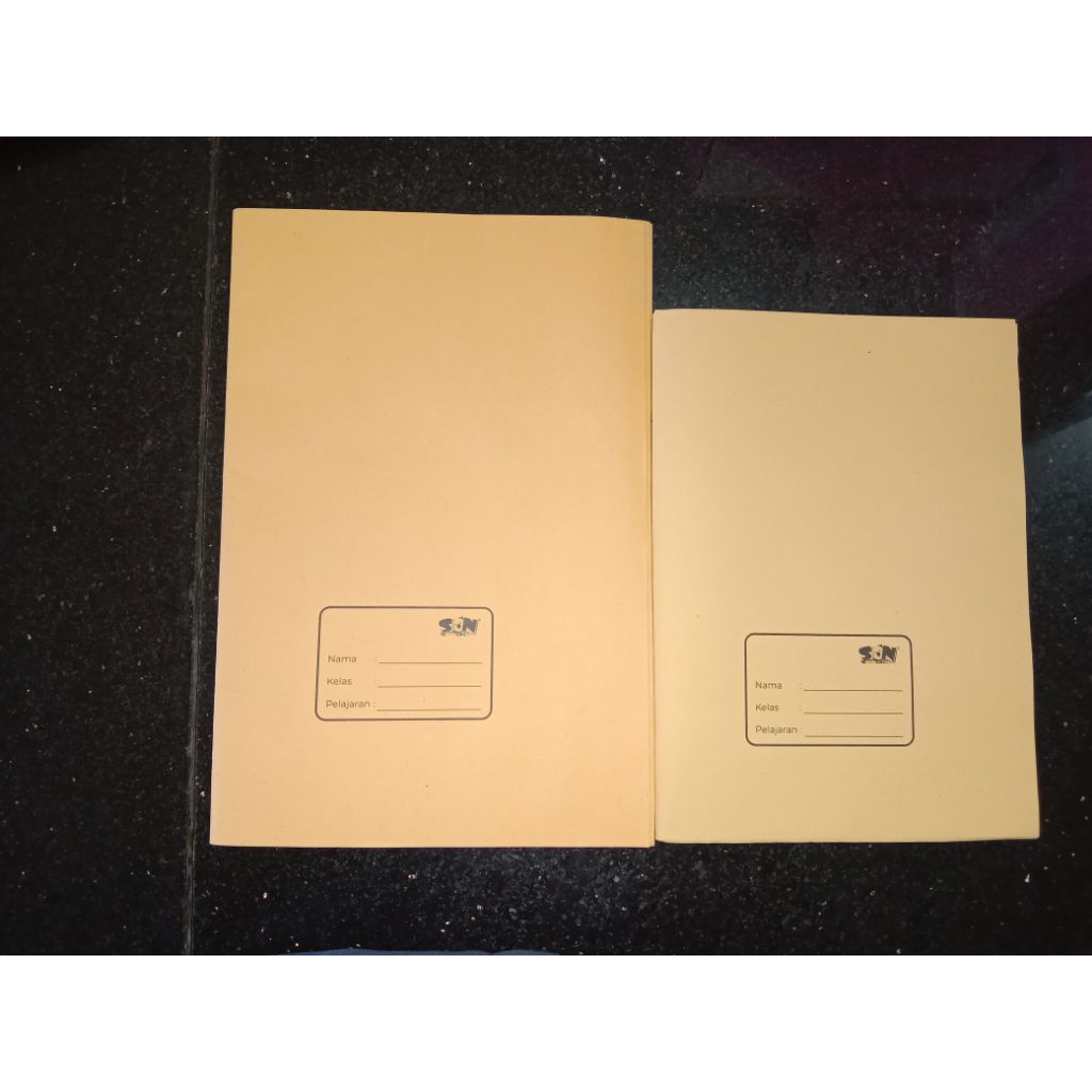 

SAMPUL BUKU TULIS COKLAT SON ISI 20 LEMBAR