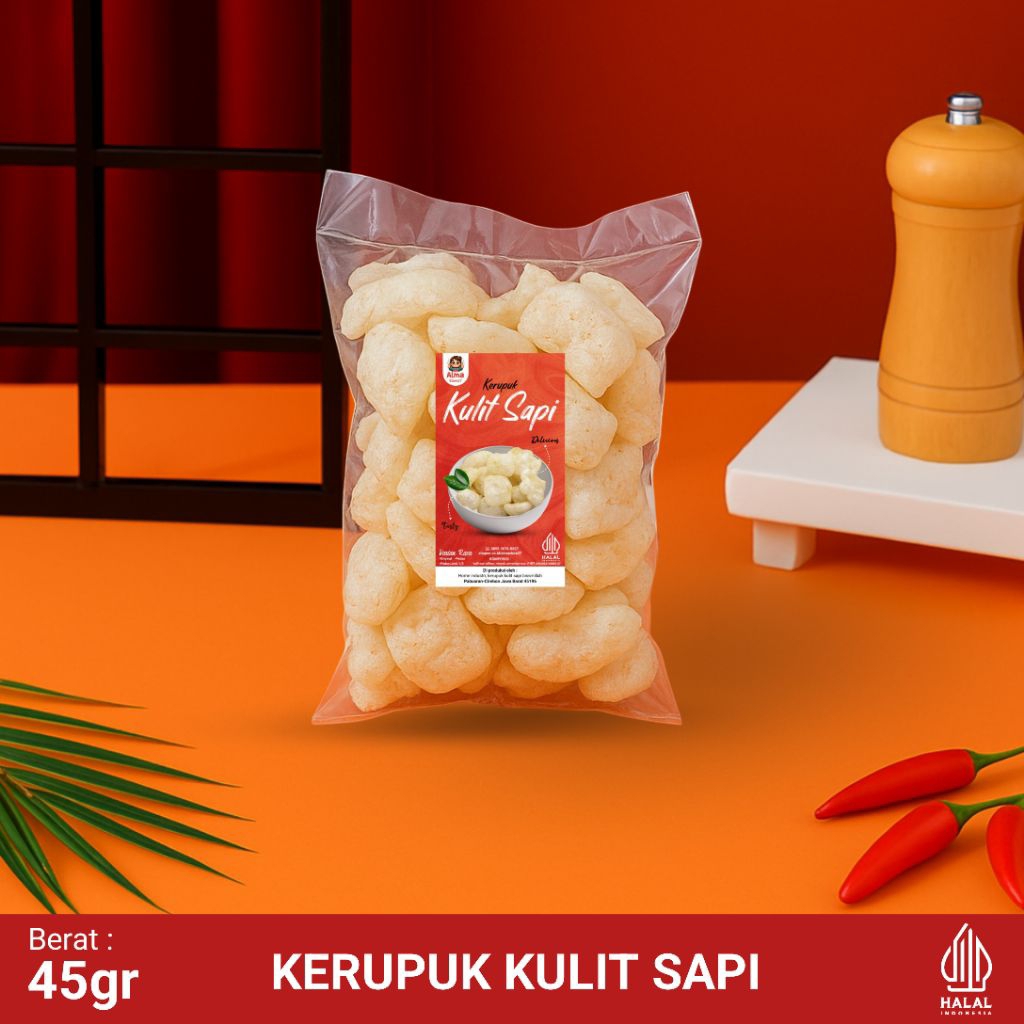 

DOROKDOK KERUPUK KULIT SAPI/RAMBAK KHAS CIREBON