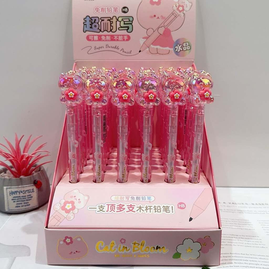 

Pensil Kucing Kristal pink - 8001