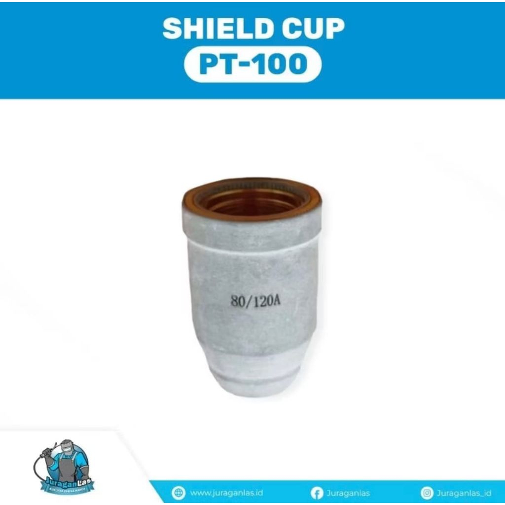 Shield Cup Plasma Cutting Cut type IPT-100 keramik IPT100 PT 100