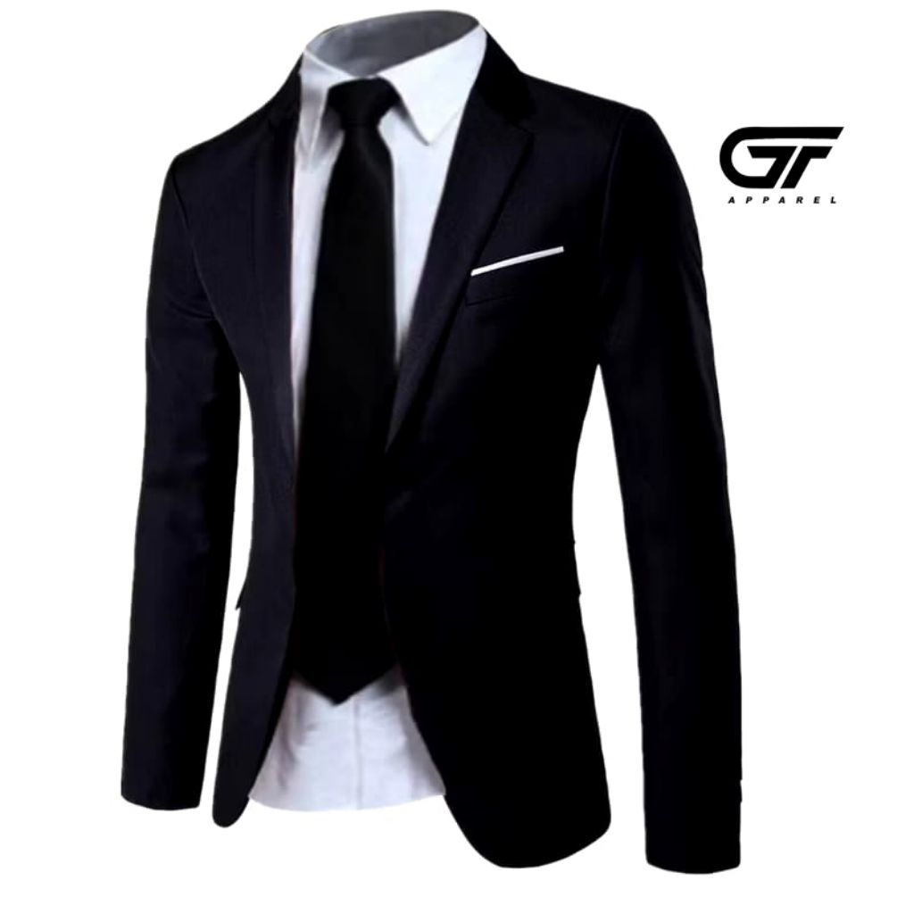 Jas formal jas pengantin / Blazer Pria Slim Fit Casual Korea / Jas Blazer Pria