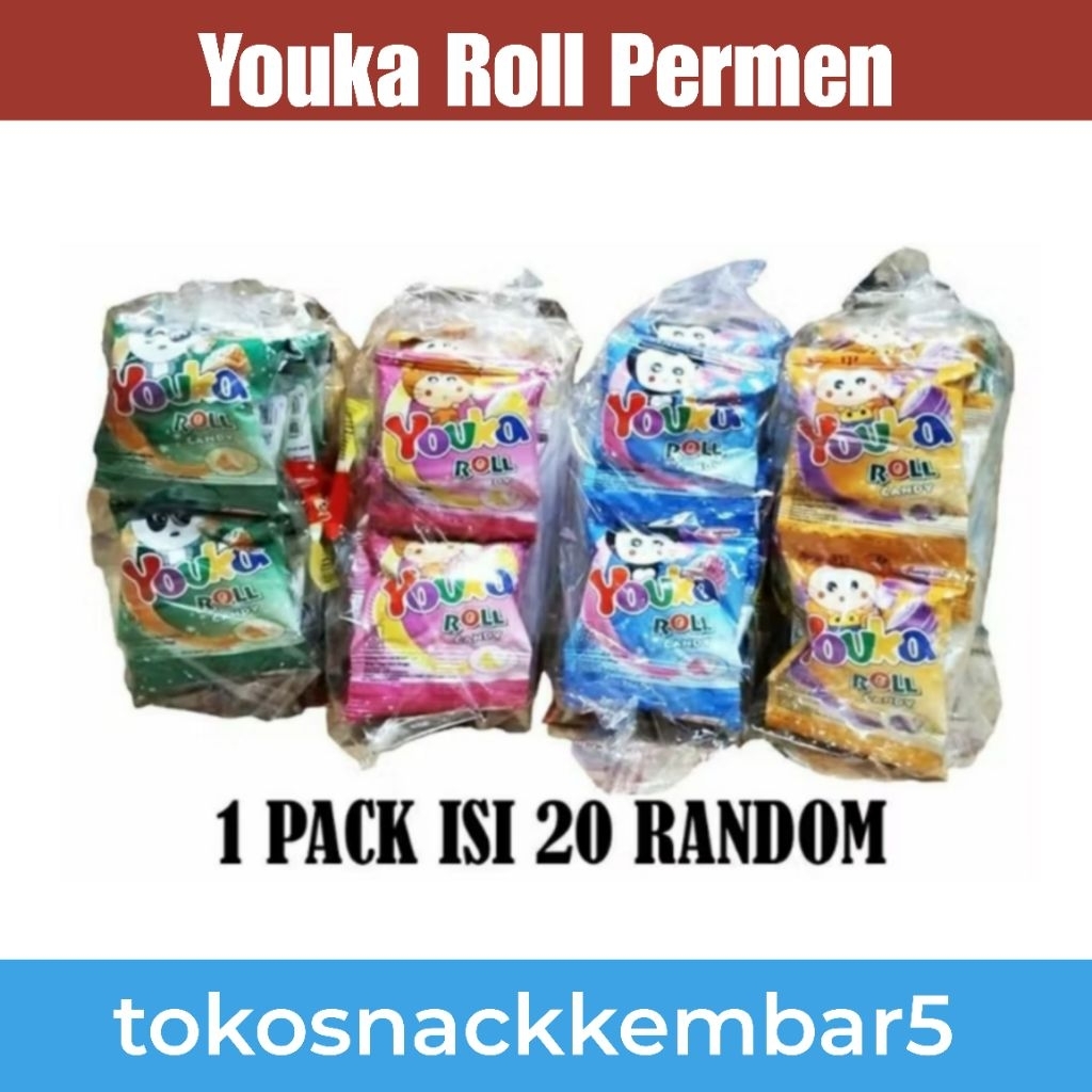 

Youka Roll Permen Lunak isi 20pc