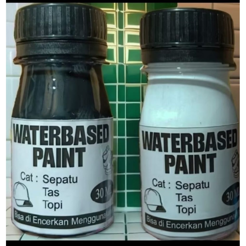 

Cat sepatu,cat tas,cat topi water base paint