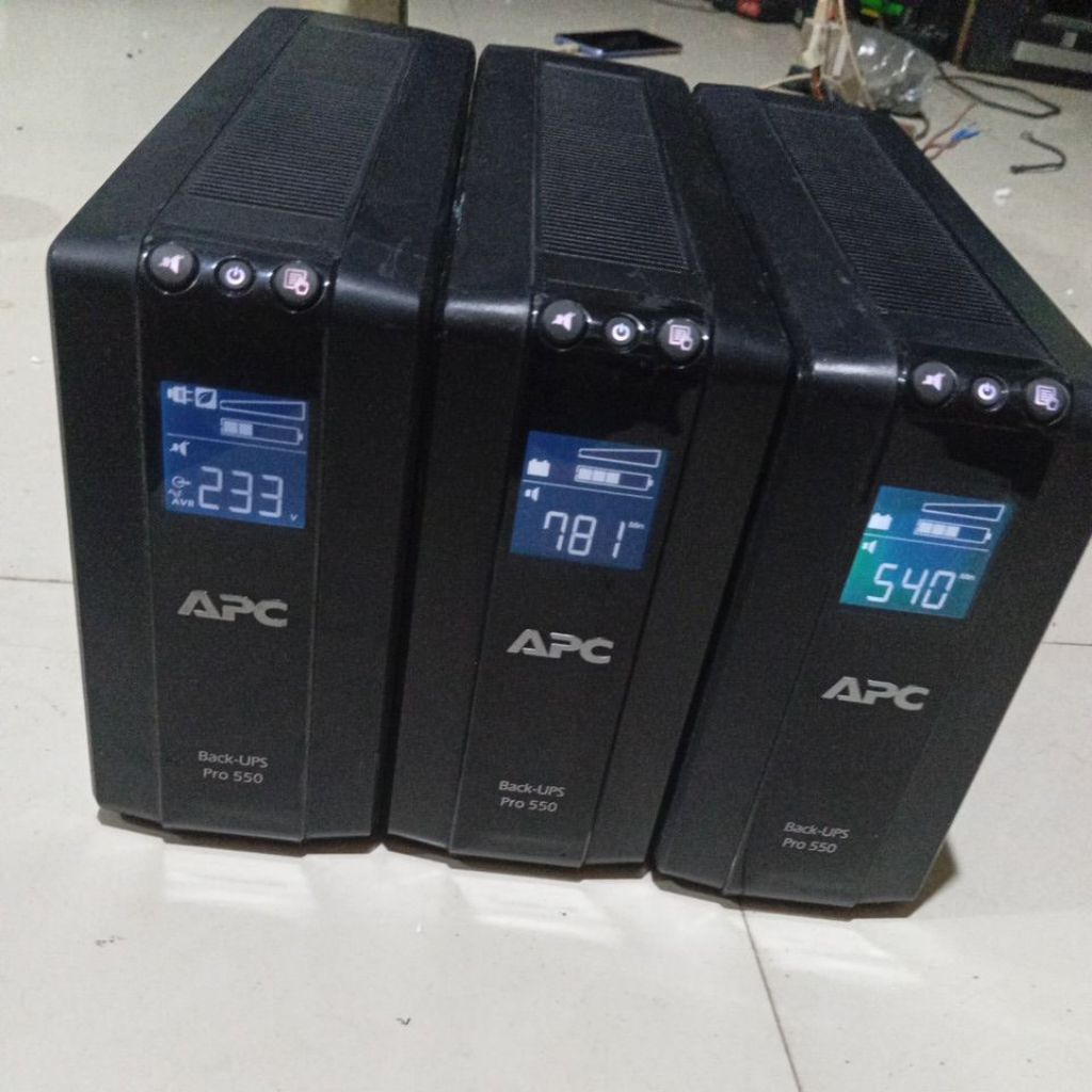 UPS APC BR550 BACK UPS PRO 550 GI BATERAI NEW