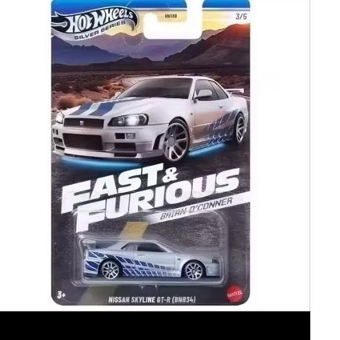 HOT  WHEELS Nissan Skyline GT‑R (BNR34)