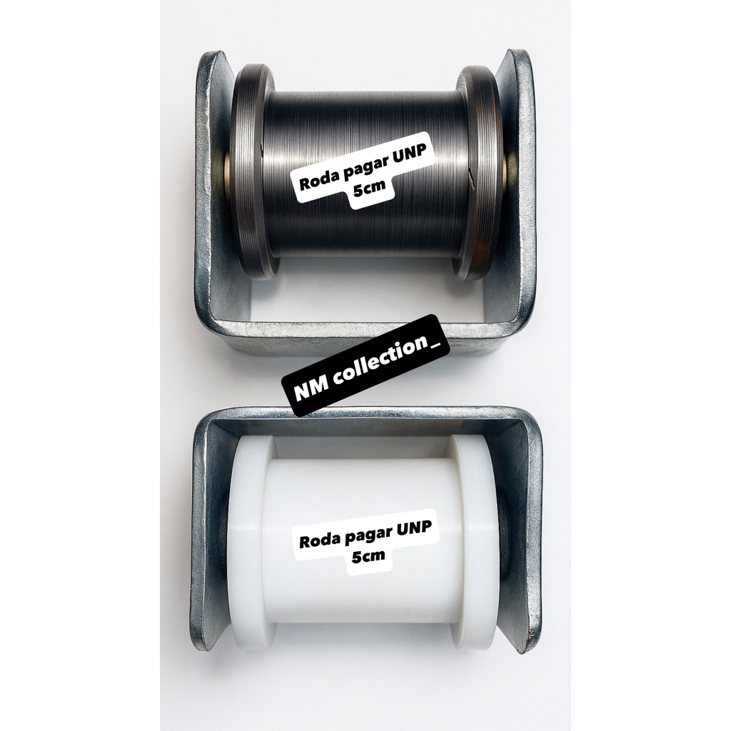 RODA PAGAR UNP BESI / NILON 5cm | RODA PINTU PAGAR NILON