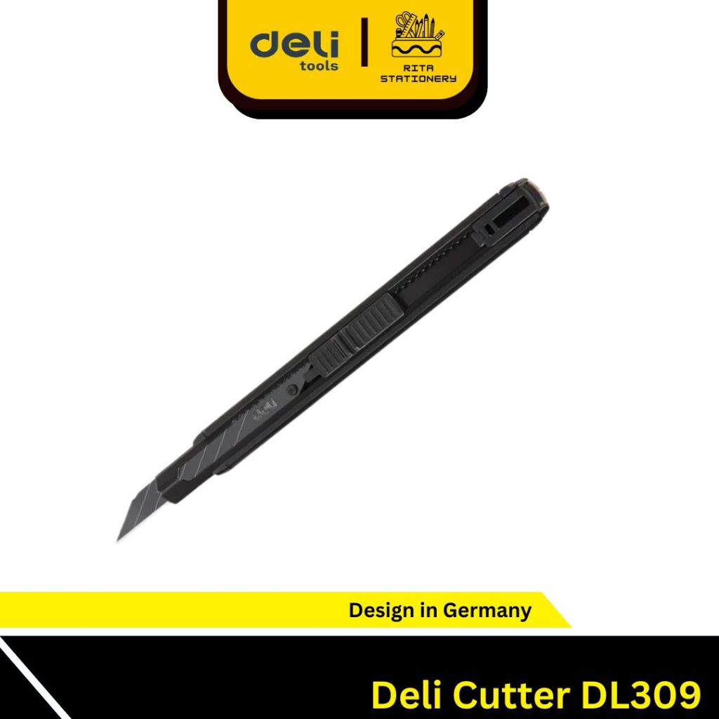 

Deli Cutter /Cutter 18 mm Alat Perkakas DL309 (DELI TOOLS)