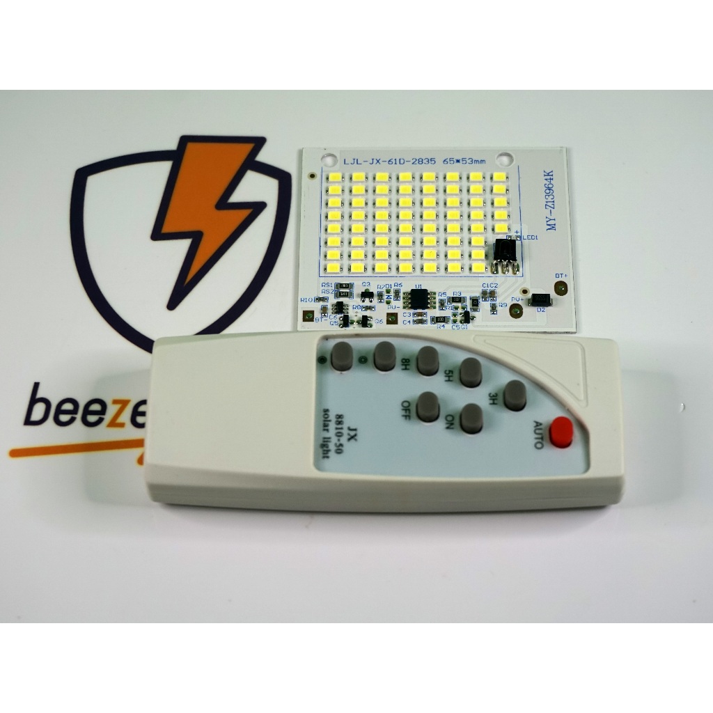 Led PCB Papan SMD Input 3.7v - 4.2v DIY Led Solar Panel lithium 18650