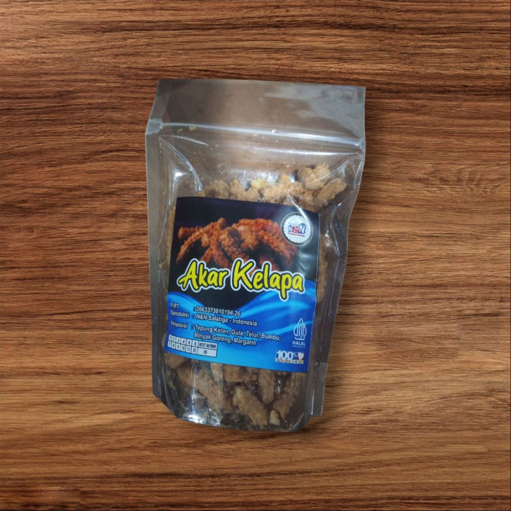 

Kue Akar Kelapa Snak Premium 100% Organik