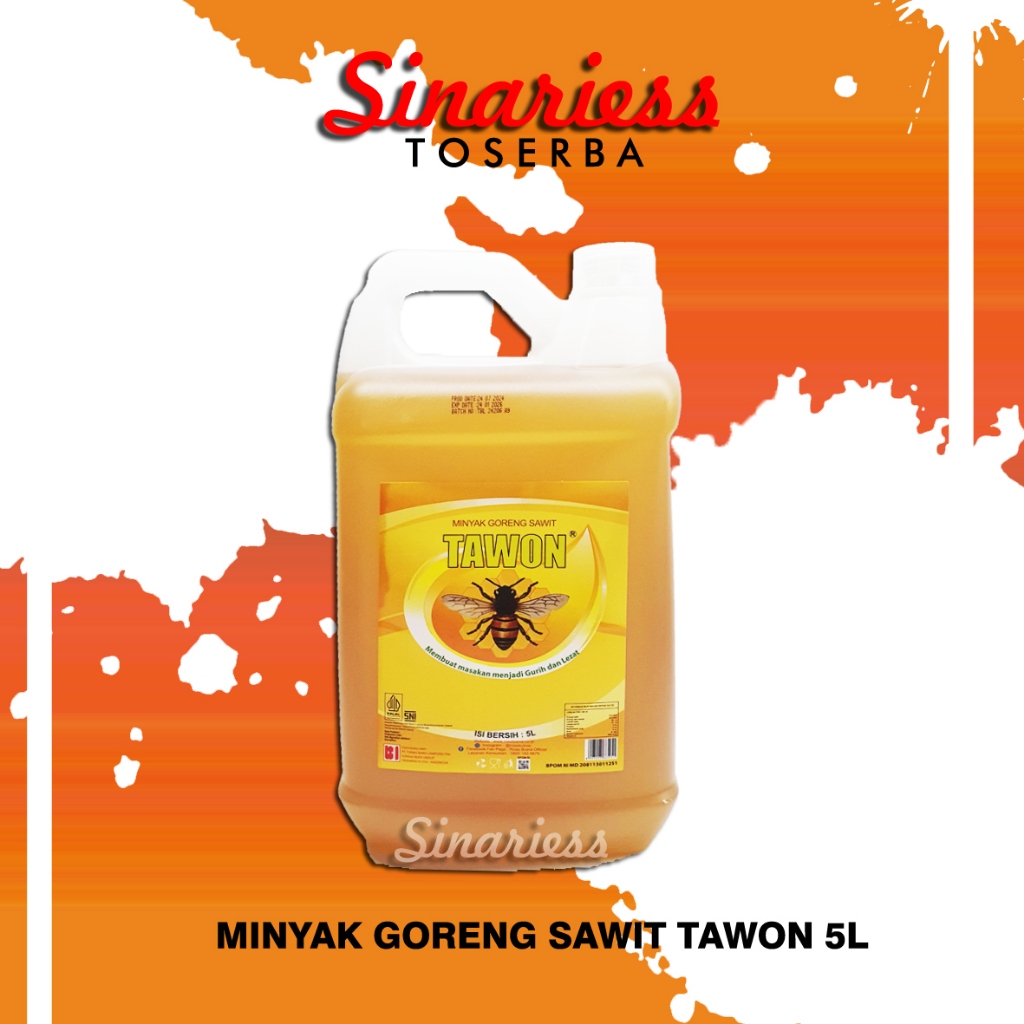Minyak Goreng Tawon 5 Liter - Praktis, Ekonomis