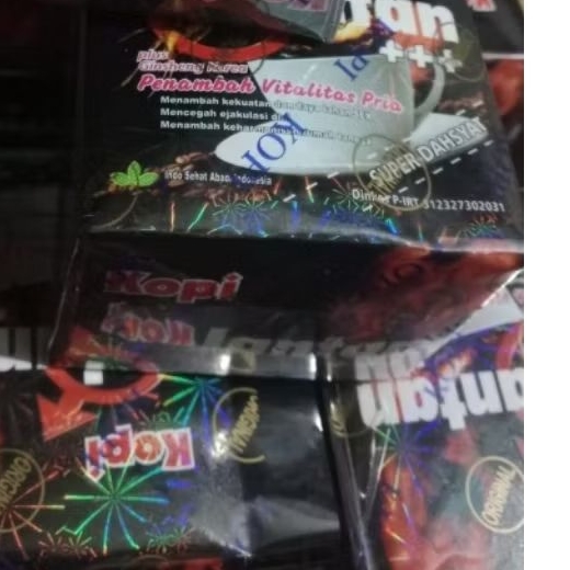 

hitam pekat bubuk 1 box isi 10