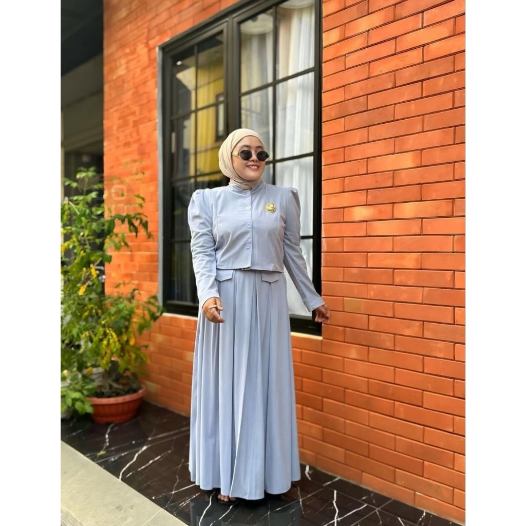 BAJUMI CLOTHING | 'PAULA' SETELAN WANITA CORDURAY