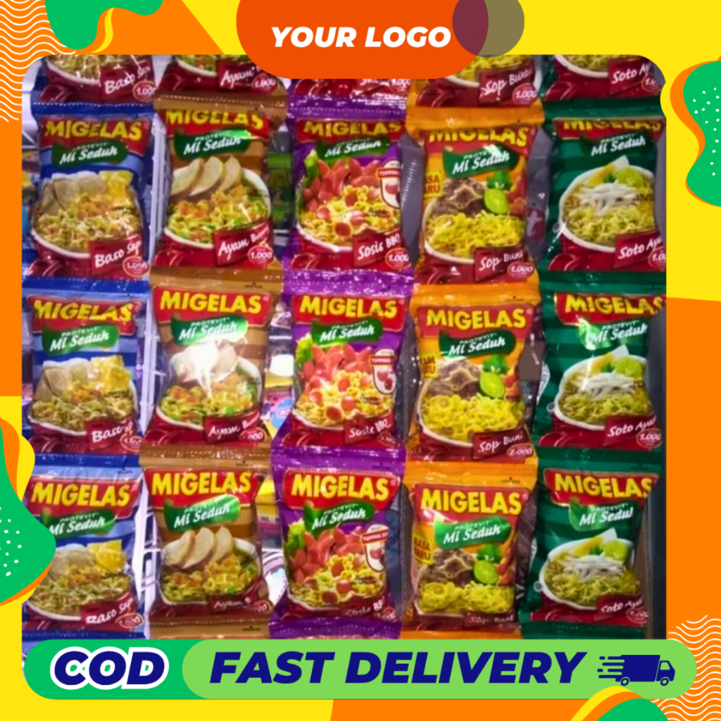 

[ 1 RENCENG / 15 PCS ) MIE GELAS ALL VARIAN RASA 26g