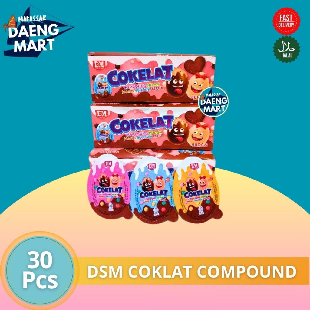 

DSM COKLAT COMPOUND KINDER ENAK DAN NIKMAT
