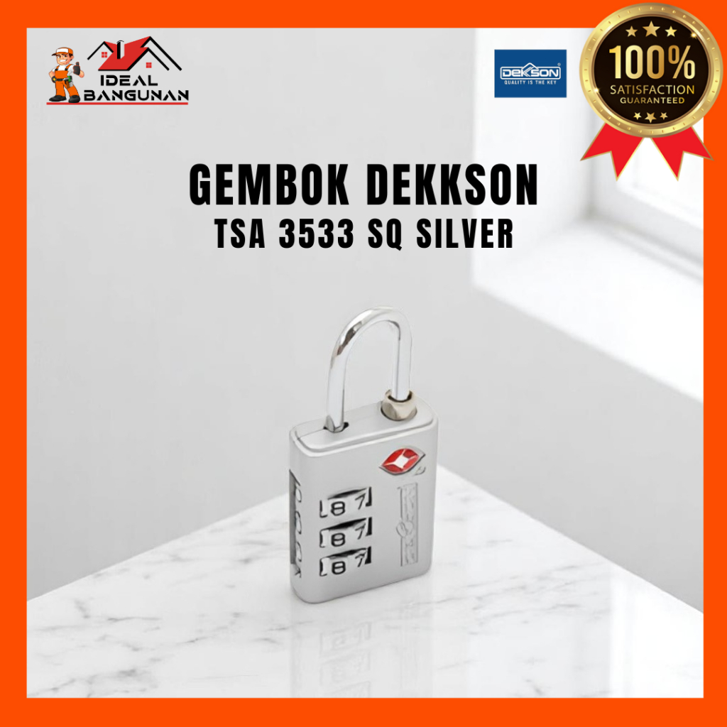 GEMBOK DEKKSON TSA 3533 SQ SILVER | GEMBOK DEKKSON PREMIUM
