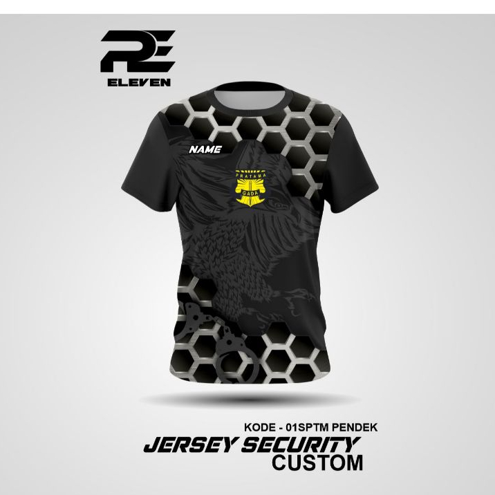 JERSEY SATPAM SECURITY TERBARU 2025 / KAOS SATPAM / KAOS SECURITY / KAOS OLAH RAGA / JERSEY FULL PRI
