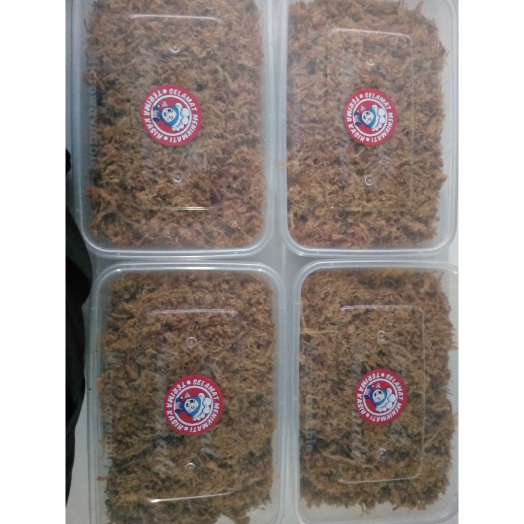 

abon Nene (abon ayam100% halal) homemade tanpa pengawet