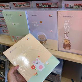 

1 pak isi 10 BUKU TULIS 38 lembar Motif Cewek Bestie Alfa
