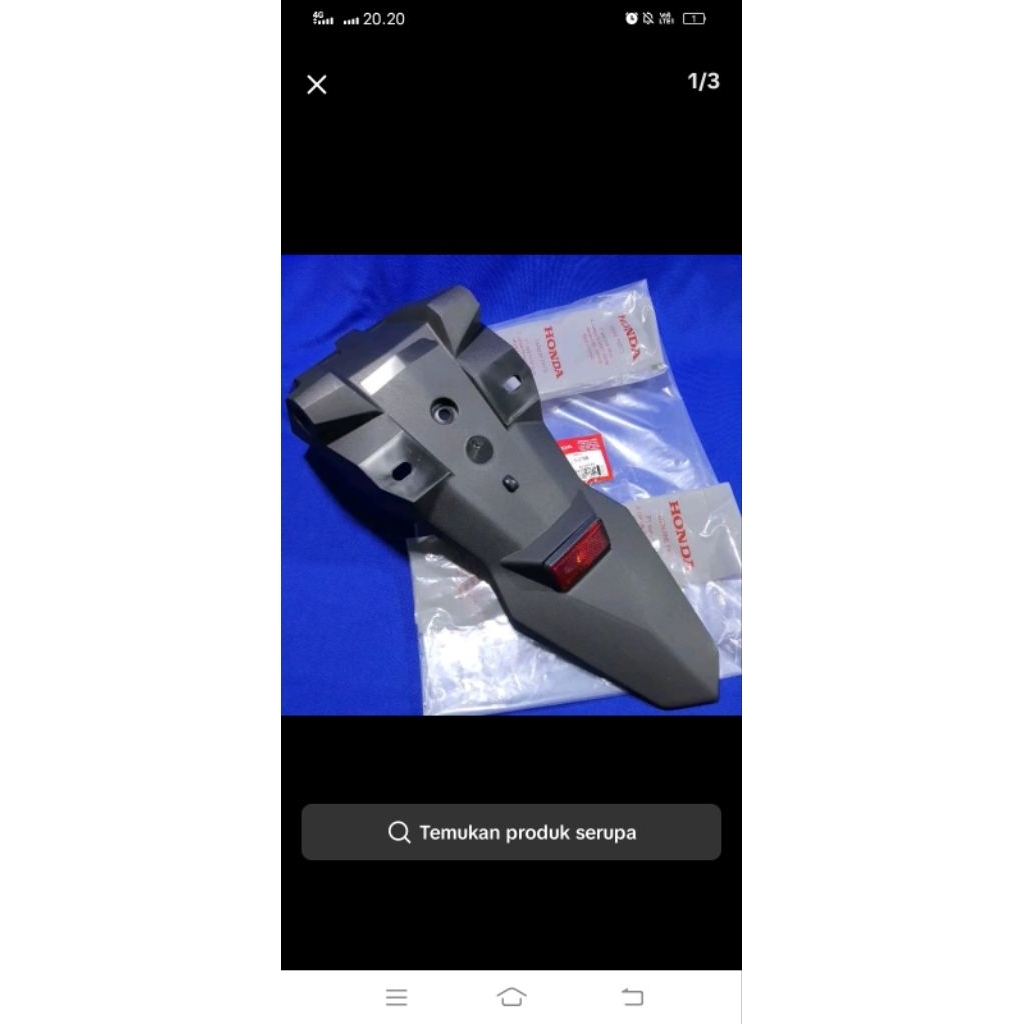 spakbor belakang new cb 150r led fender spakbor cb150r