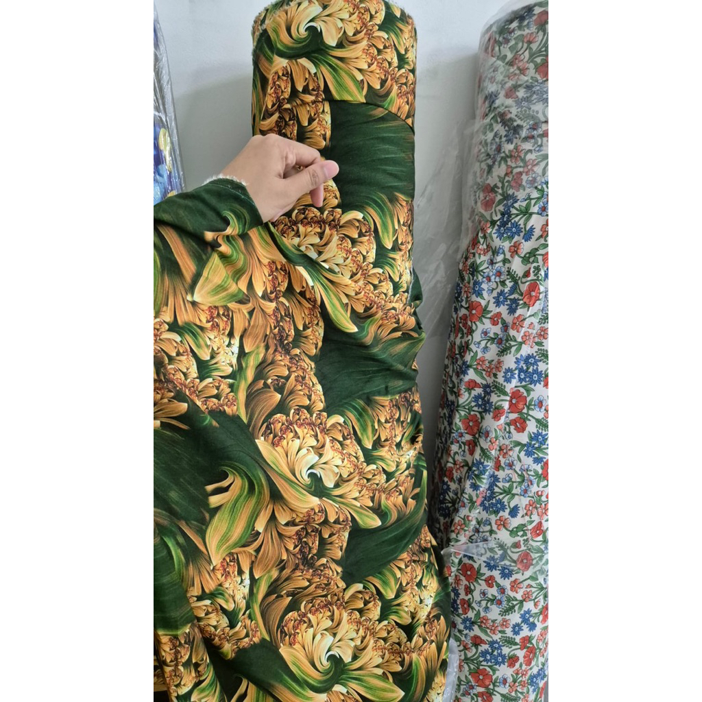 Rayon kain roll takeall