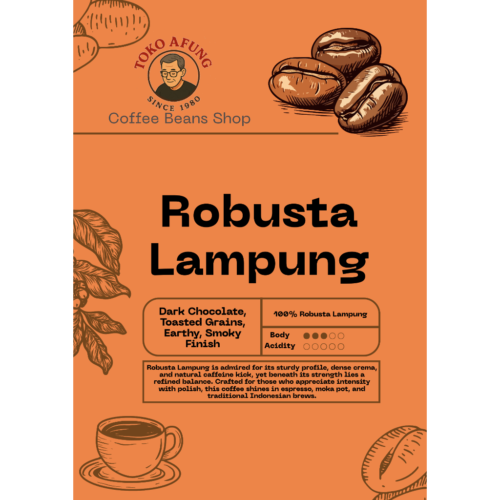 

Kopi Robusta Lampung - Toko Afung