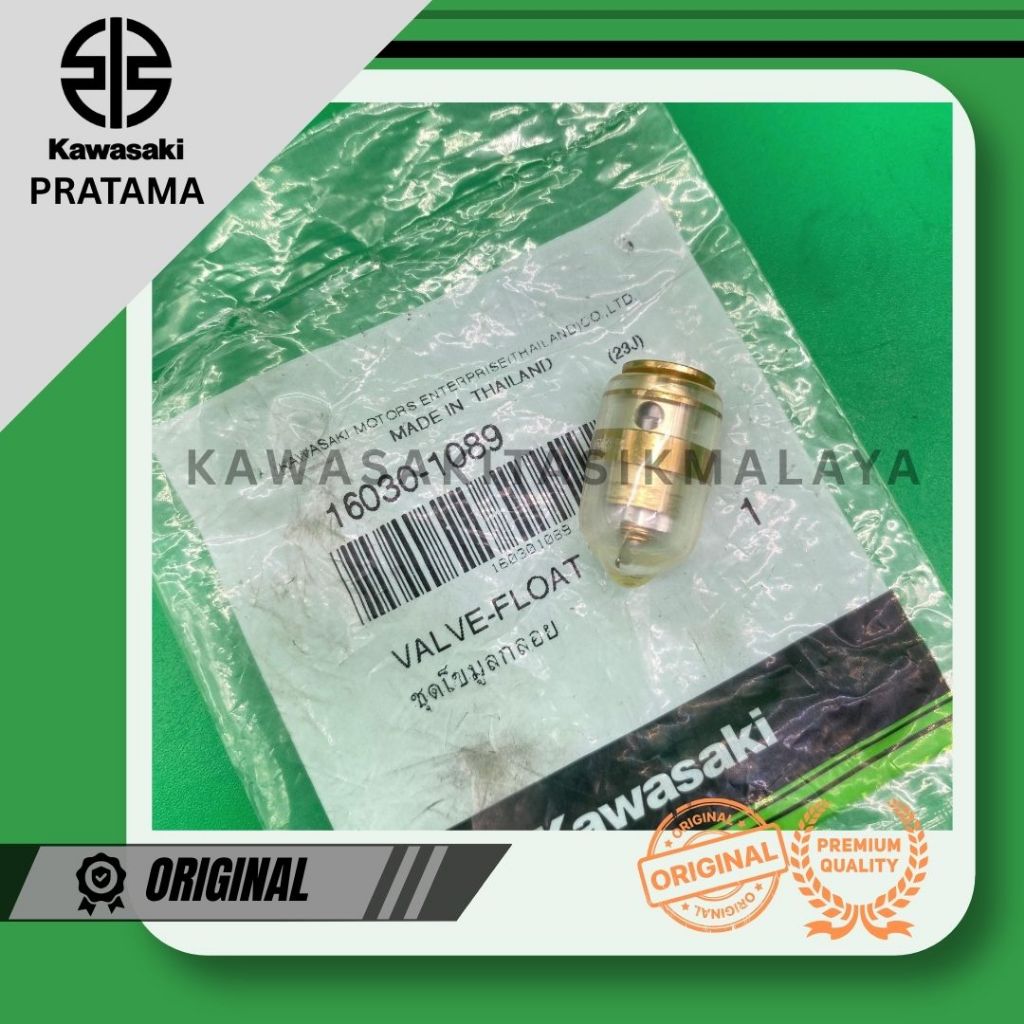 JARUM PELAMPUNG KARBURATOR VALVE FLOAT NINJA 150 RR NEW OLD ORIGINAL 16030-1089