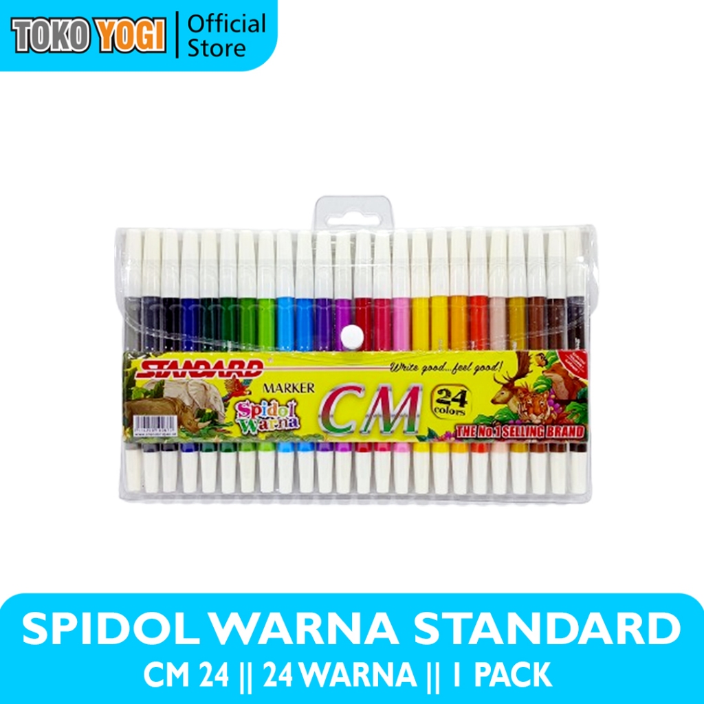 

SPIDOL WARNA CM STANDARD 24 WARNA
