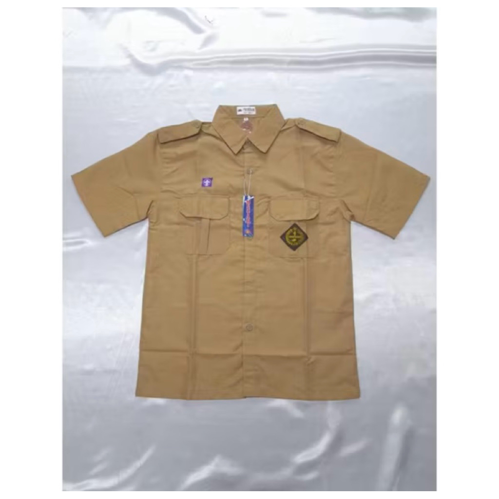 baju pramuka rapilo pendek / baju pramuka / baju rapilo / seragam sekolah / baju pramuka pendek / ba