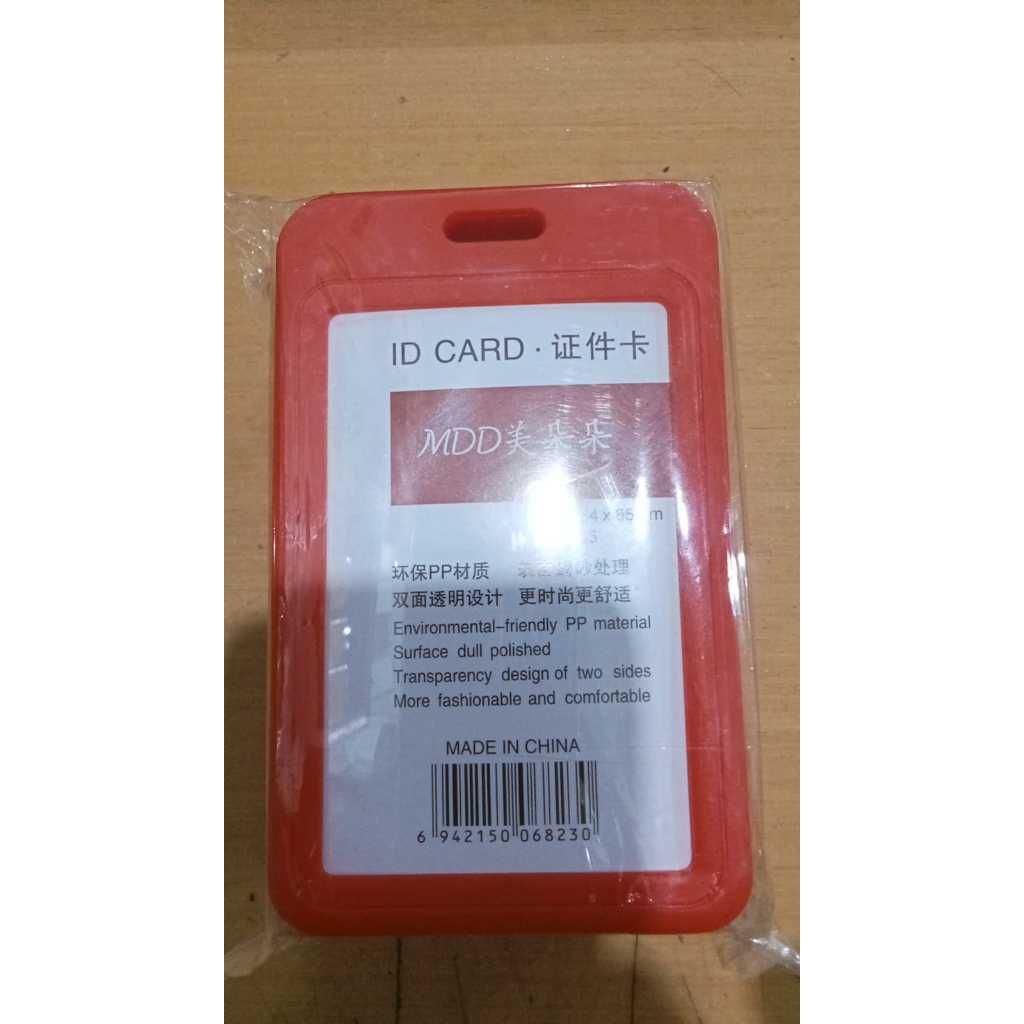 

ID CARD HOLDER UK. 54 X 85 mm MERK MDD