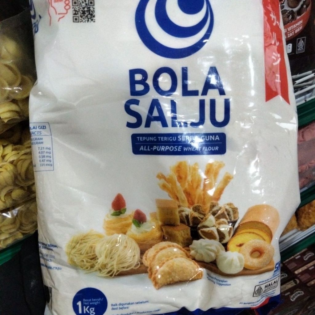 

BOLA SALJU TEPUNG TERIGU 1KG SBG