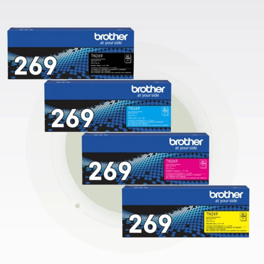 Toner Brother TN-269 C/M/Y For HL-L3240CDW  FULL SET ( 4 WARAN )
