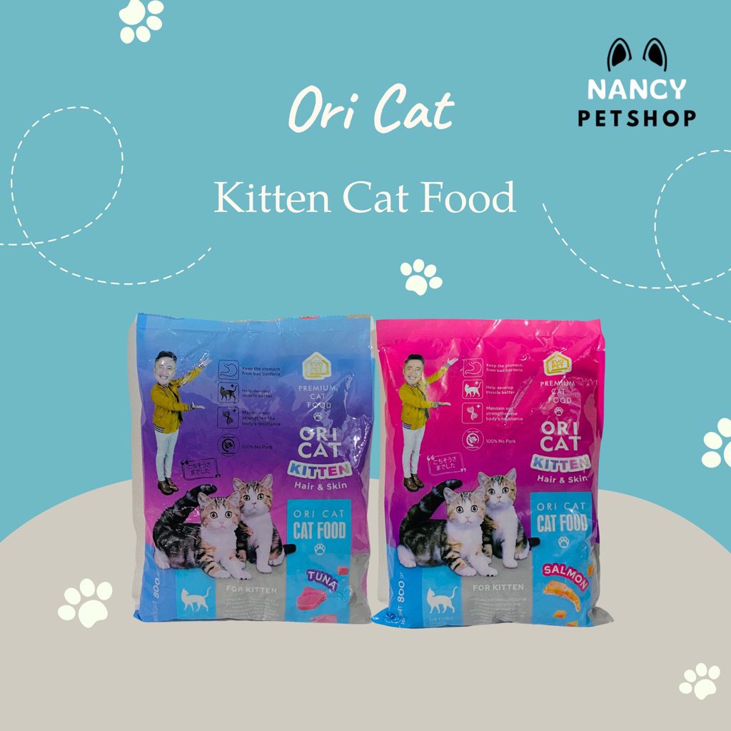 Ori cat kitten 800gr / makanan kucing ori cat / ori cat kitten / ori cat hair & skin / Nancy Petshop