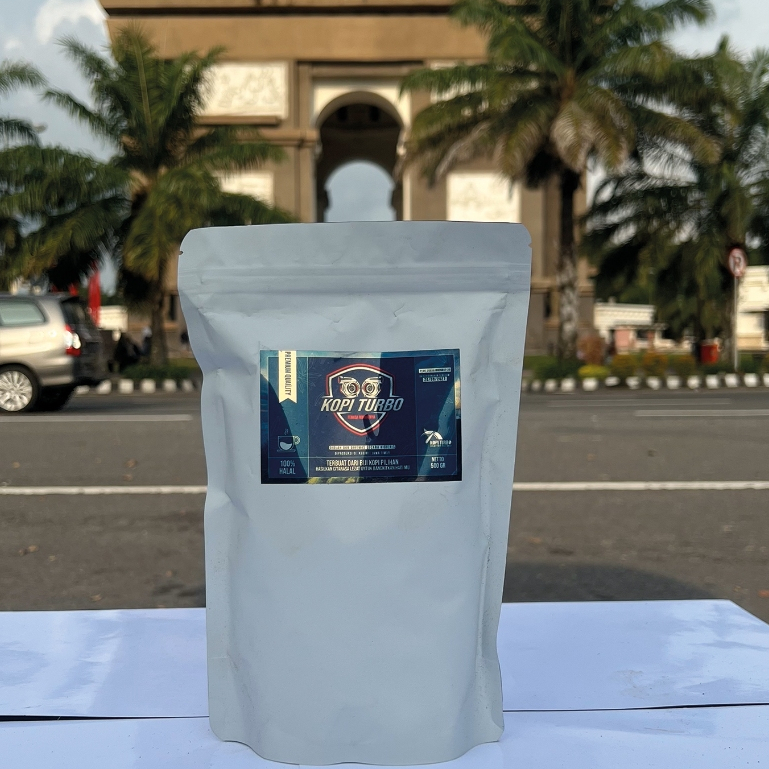 

Bubuk Kopi Turbo Isi 500gr Fresh Roasted 100% Kopi Murni Rasa Nikmat