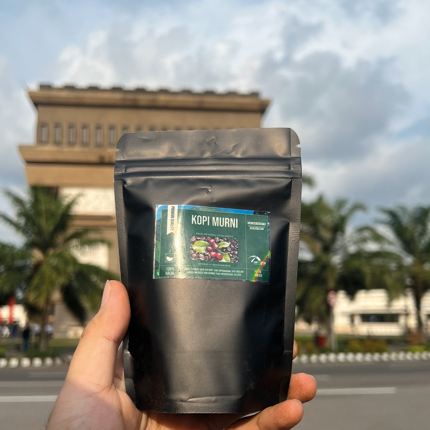 

Bubuk Kopi Murni 100% Isi 100 gr Rasa Pahit Hitam Pekat Original KOPI-TURBO