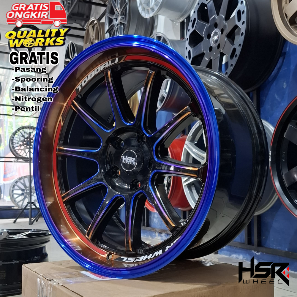 Velg Mobil Xpander, Reborn, Venturer, Crv, Ring 17 Lebar 8,5 Velg Racing Hsr Toboali