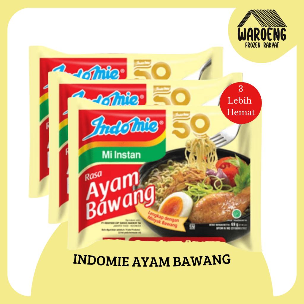 

3 LEBIH HEMAT - INDOMIE AYAM BAWANG