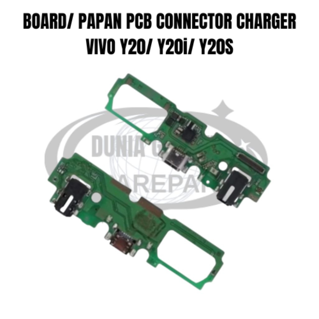 BOARD/ PAPAN PCB CONNECTOR CHARGER VIVO Y20/ Y20i/ Y20S 100% ORIGINAL