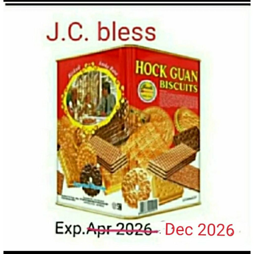 

Lezatoz_Genz Hock Guan Biskuit Aneka Rasa 1350 Gr Assorted Biscuit Hockguan Ubm 1350 G