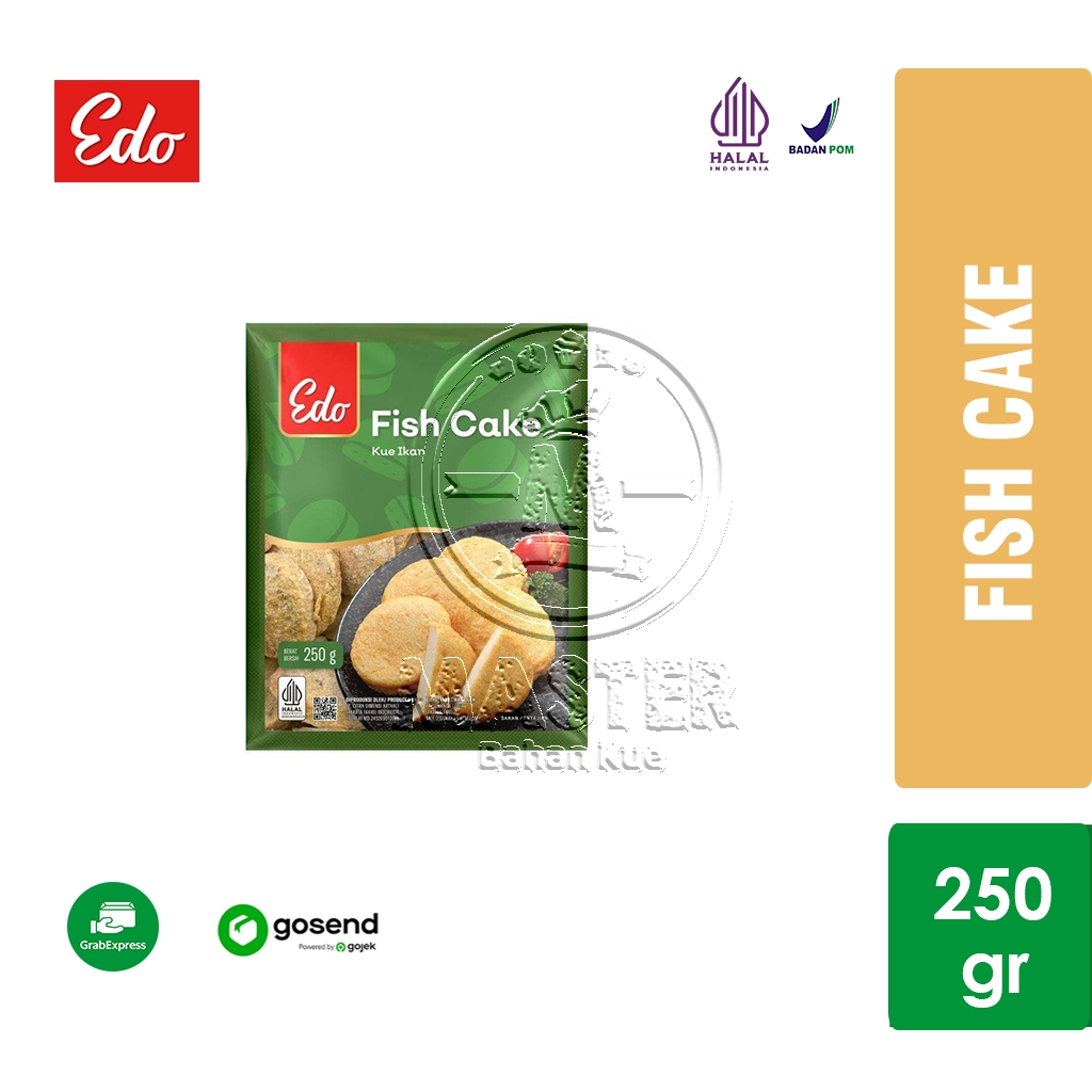 

Fish Cake Edo Kue Ikan Bulat Frozen Seafood 250gr [KHUSUS INSTANT]