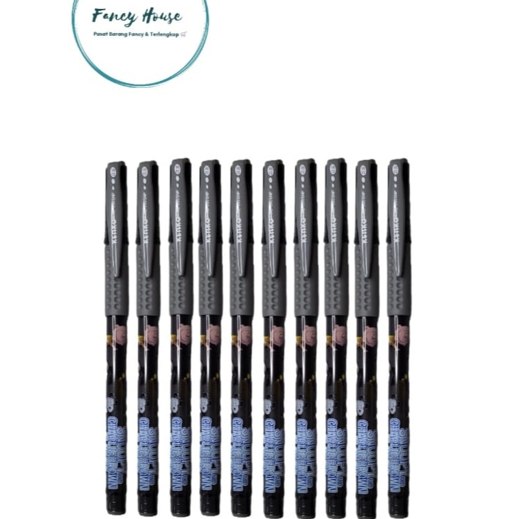 

GEL PEN SNOOPY KE-100SNP 1SET 10PCS BLACK BONUS 2PCS