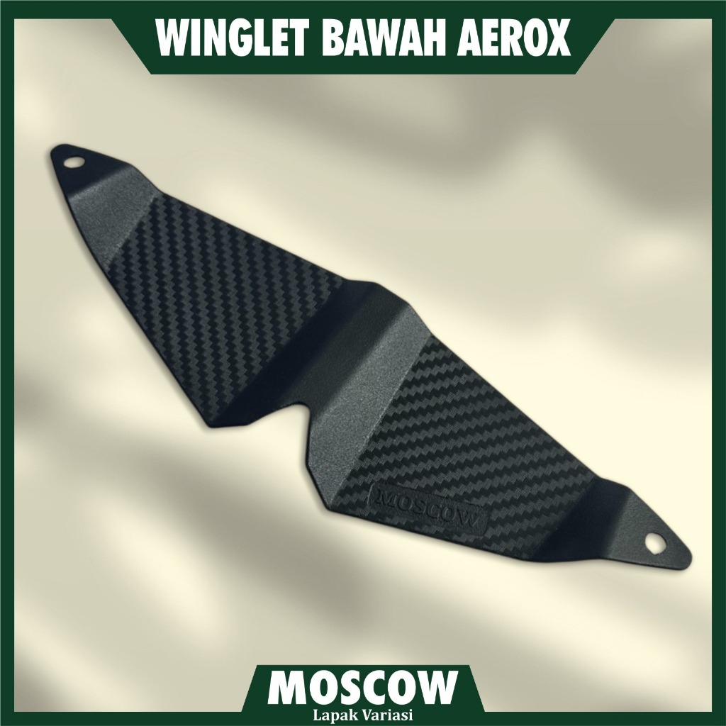 WINGLET AEROX NEW 2020 2021 2022 2023 ABS NON ABS WINGLET AEROX 155 CONNECTED BAHAN PLASTIK ABS WING